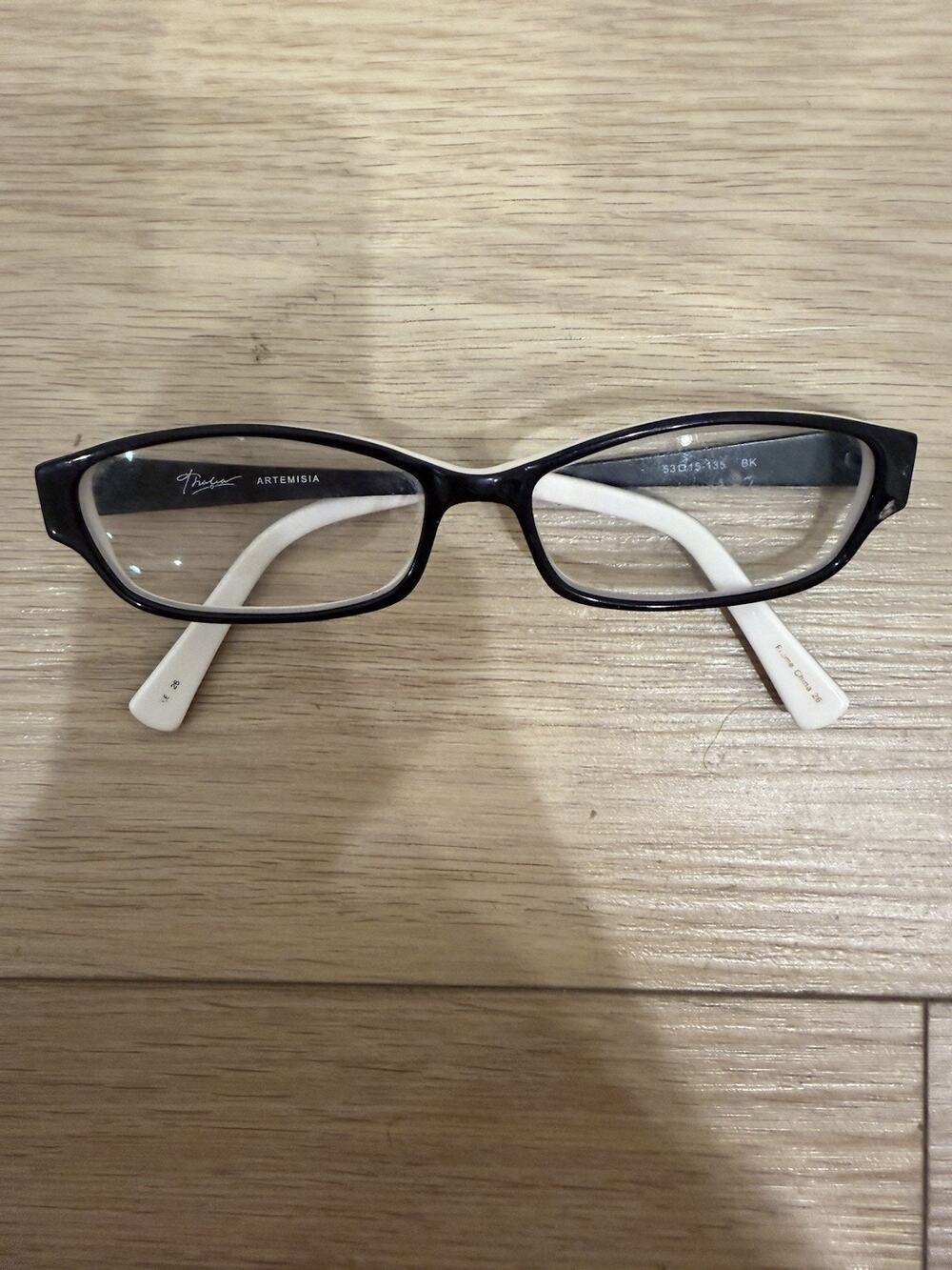Thalia Artemisia Eyeglasses Womens Black Rectangle 53-15-135